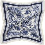 MARTA DU CHATEAU Marta du Chateau Damen Schal MdcJuline FA-Scarf Scarf Blue31274