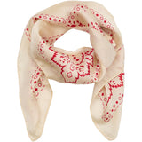 MARTA DU CHATEAU Marta du Chateau Damen Schal MdcJuline FA1-Scarf Scarf White/Red1511