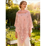 MARTA DU CHATEAU Marta du Chateau Damen Schal MdcLeah FA37258 Scarf Rosa