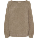 MARTA DU CHATEAU Marta du Chateau Damen Strickjacke MdcAnouk 8038 Knit Dark Fango