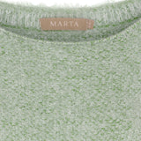 MARTA DU CHATEAU Marta du Chateau Damen Strickjacke MdcAnouk 8038 Knit Green