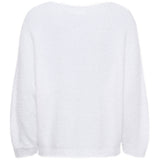 MARTA DU CHATEAU Marta du Chateau Damen Strickjacke MdcAnouk 8038 Knit Optical White