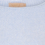 MARTA DU CHATEAU Marta du Chateau Damen Strickjacke MdcAnouk 8038 Knit Sky Blue