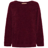MARTA DU CHATEAU Marta du Chateau Damen Strickjacke MdcAnouk 8038 Knit Wine