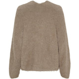 MARTA DU CHATEAU Marta du Chateau Damen Strickjacke MdcDakota 809 Cardigan Dark Fango
