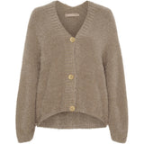 MARTA DU CHATEAU Marta du Chateau Damen Strickjacke MdcDakota 809 Cardigan Dark Fango