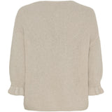 MARTA DU CHATEAU Marta du Chateau Damen Strickjacke MdcJuliana 2413 Cardigan Beige