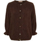 MARTA DU CHATEAU Marta du Chateau Damen Strickjacke MdcJuliana 2413 Cardigan Choco21525