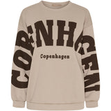 MARTA DU CHATEAU Marta du Chateau Damen Sweatshirt MdcHibiscus 22659 Sweatshirt Beige new