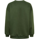 MARTA DU CHATEAU Marta du Chateau Damen Sweatshirt MdcHibiscus 22659 Sweatshirt Military/Yellow