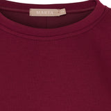 MARTA DU CHATEAU Marta du Chateau Damen Sweatshirt MdcPine 85783-1 Restudsalg Bordeaux6269