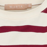MARTA DU CHATEAU Marta du Chateau Damen T-Shirt MDCSAGE 8577 T-shirt Vino