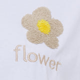 MARTA DU CHATEAU Marta du Chateau Damen T-Shirt MdcAvella 84275-Blume T-shirt White/beige