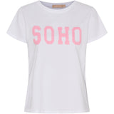 MARTA DU CHATEAU Marta du Chateau Damen T-Shirt MdcHerdis 84275 T-shirt White/Baby