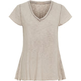 MARTA DU CHATEAU Marta du Chateau Damen T-Shirt MdcMarianna 22637 T-shirt Fango
