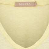 MARTA DU CHATEAU Marta du Chateau Damen T-Shirt MdcMarianna 22637 T-shirt Giallo