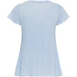MARTA DU CHATEAU Marta du Chateau Damen T-Shirt MdcMarianna 22637 T-shirt Sky Blue