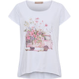 MARTA DU CHATEAU Marta du Chateau Damen T-Shirt MdcMarie 1535 T-shirt Pink