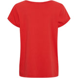 MARTA DU CHATEAU Marta du Chateau Damen T-Shirt MdcNorina 22031C T-shirt Red