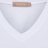 MARTA DU CHATEAU Marta du Chateau Damen T-Shirt MdcSabela 26100 T-shirt White