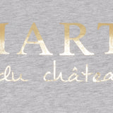 MARTA DU CHATEAU Marta du Chateau Damen T-shirt MT002 T-shirt Grey Melange