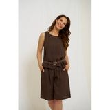MARTA DU CHATEAU Marta du Chateau Damen Top MdcAlessia 258917 Top Mocca