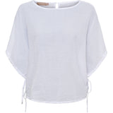 MARTA DU CHATEAU Marta du Chateau Damen bluse MdcAnnalise 2383M Blouse White