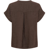 MARTA DU CHATEAU Marta du Chateau Damen bluse MdcBellissima 86520 Blouse Mocca