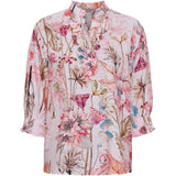 MARTA DU CHATEAU Marta du Chateau Damen bluse MdcCharlie 6892 Shirt RosaXPA5021