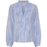 MARTA DU CHATEAU Marta du Chateau Damen bluse MdcNaira 58221M Shirt LightBlue982