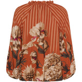 MARTA DU CHATEAU Marta du Chateau Damen bluse MdcOctavia 003B Shirt Coccio6022