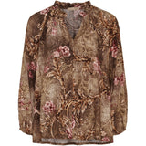 MARTA DU CHATEAU Marta du Chateau Damen bluse MdcOctavia 003B Shirt FangoVOH4988