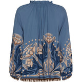 MARTA DU CHATEAU Marta du Chateau Damen bluse MdcOctavia 003B Shirt JeansNG313BA