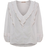 MARTA DU CHATEAU Marta du Chateau Damen bluse MdcRosamaria TC68179 Blouse Sabbia