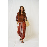 MARTA DU CHATEAU Marta du Chateau Damen bluse MdcValoria 68281 Shirt Brown