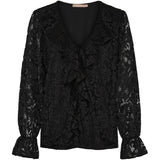 MARTA DU CHATEAU Marta du Chateau Damen bluse MdcZara 7735 Blouse Black