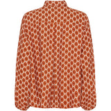 MARTA DU CHATEAU Marta du Chateau Damen hemd MdcAntares 7706 Shirt Coccio2158tpl