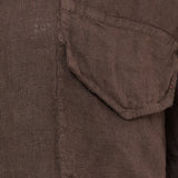 MARTA DU CHATEAU Marta du Chateau Damen hemd MdcDaira 266152 Shirt Mocha93913