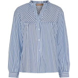 MARTA DU CHATEAU Marta du Chateau Damen hemd MdcKalina 7881 Shirt BlueScuro5888tpg