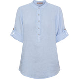 MARTA DU CHATEAU Marta du Chateau Damen hemd MdcLarisa 268434 Shirt Cielo