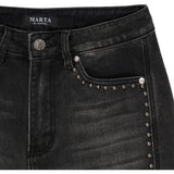 MARTA DU CHATEAU Marta du Chateau Damen jeans MdcIngeborg MDC213-8529 Jeans Grey