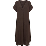 MARTA DU CHATEAU Marta du Chateau Damen kleid MdcAstra TC59555M Dress Mocha93913