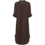 MARTA DU CHATEAU Marta du Chateau Damen kleid MdcMarike 93911-1 Dress Mocha93913