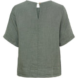 MARTA DU CHATEAU Marta du Chateau Damen oberteil MdcCeyla TC268010 Top Militare