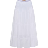 MARTA DU CHATEAU Marta du Chateau Damen rock MdcAnora 5201G Skirt White