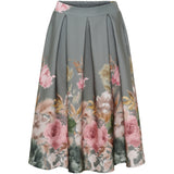 MARTA DU CHATEAU Marta du Chateau Damen rock MdcDaria 4911 Bistretch Skirt Kaki/Military