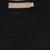 MARTA DU CHATEAU Marta du Chateau Damen strick MdcElderflower 30003 Knit Black