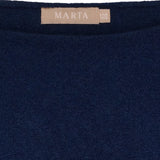 MARTA DU CHATEAU Marta du Chateau Damen strick MdcElderflower 30003 Knit Blue2902
