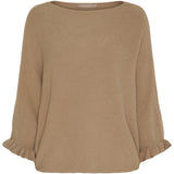 MARTA DU CHATEAU Marta du Chateau Damen strick MdcElderflower 30003 Knit Camello3921