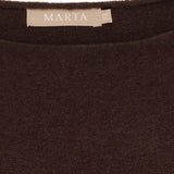 MARTA DU CHATEAU Marta du Chateau Damen strick MdcElderflower 30003 Knit Chocolate2916